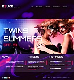 Facebook HTML CMS Template #42227