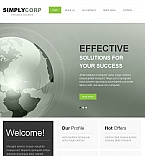Facebook HTML CMS Template #42300