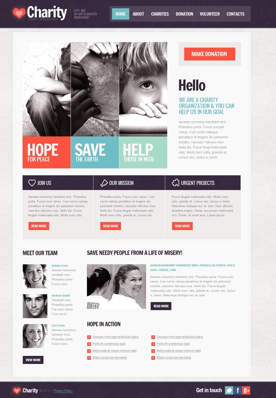 Charity Website Template Web Design Templates Website Templates Download Charity Website Charity Website Design Templates