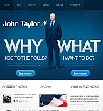 Facebook HTML CMS Template #42743