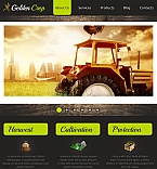 Template #42758 
Keywords: golden crop agriculture company business grain-crops cereals field combine harvest farming plants services products solutions market delivery resource grassland equipment nitrates fertilizer clients partners innovations support information dealer stocks