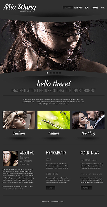 Website Template #43224