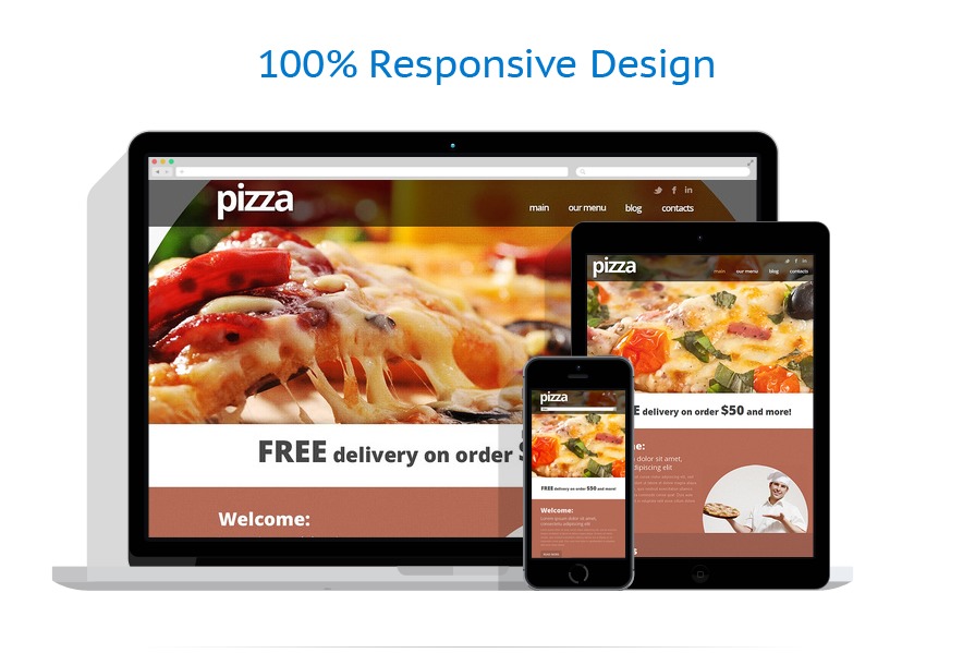 Pizza Joomla Template