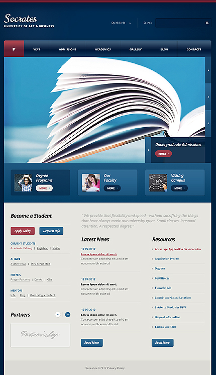 Drupal Main Page