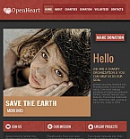 Facebook HTML CMS Template #44475