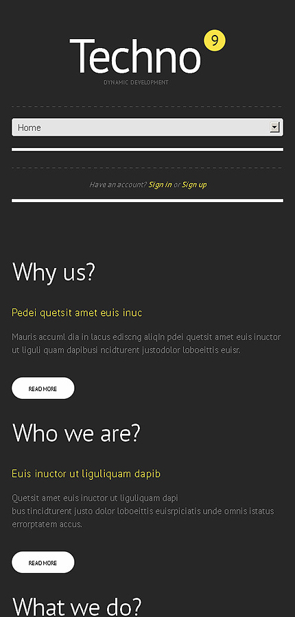 Website Template #44514
