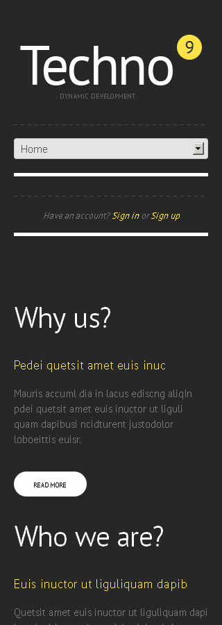 Website Template #44514