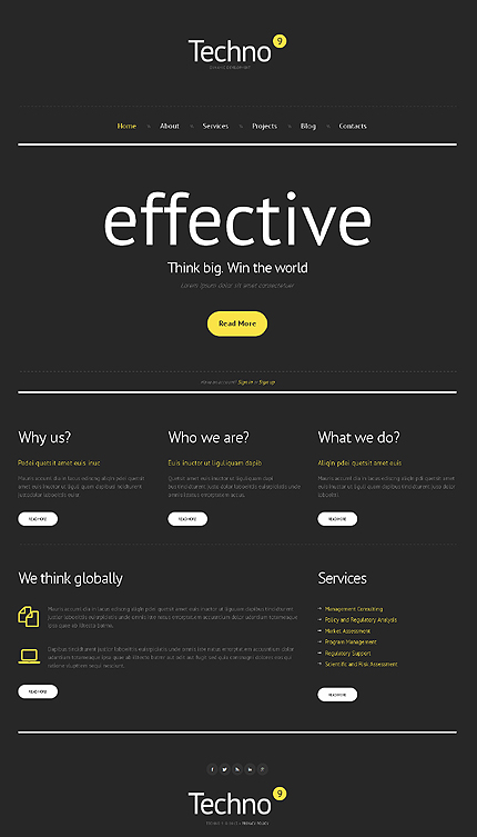 Website Template #44514