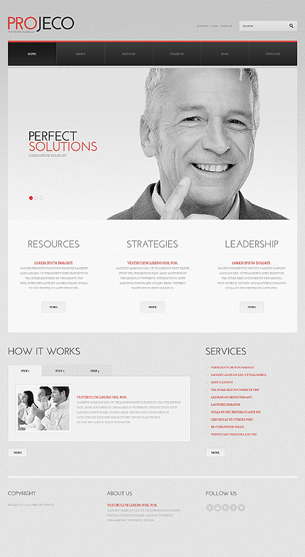 Website Template #44547