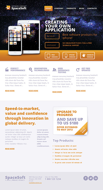 Website Template #44548