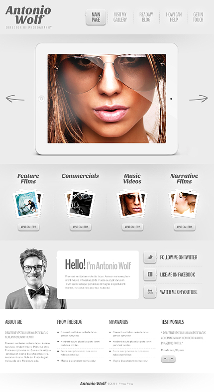 Website Template #44569
