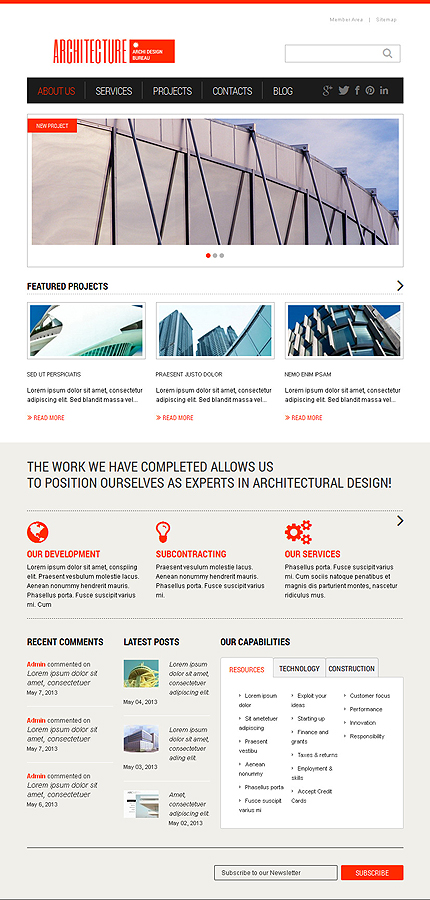 Website Template #44578