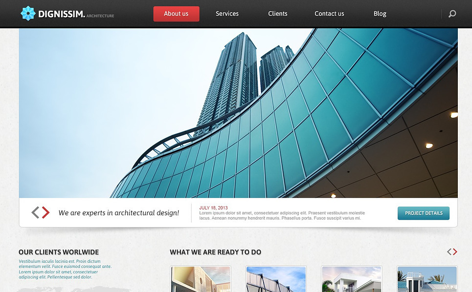 Common Architecture Joomla Template 44589