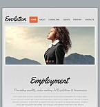 Facebook HTML CMS Template #44626