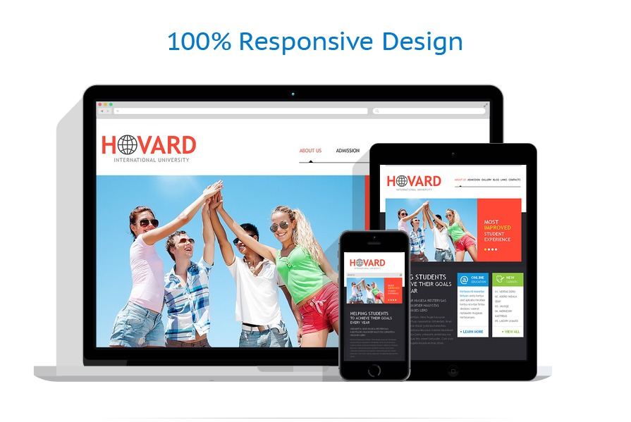 flat design template