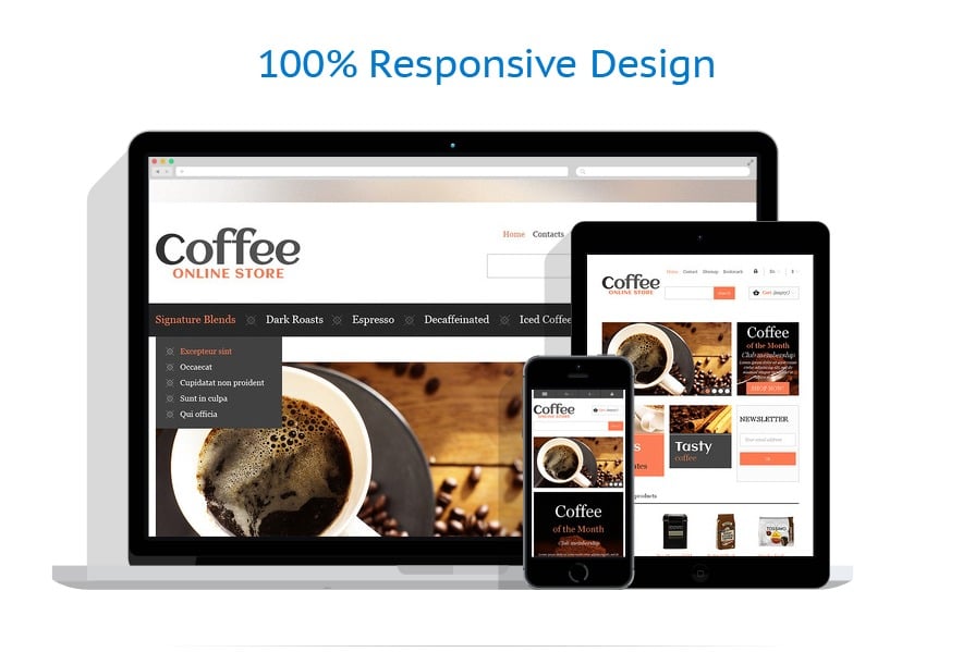 Showcase Of Stunning Coffee Web Design | Photoshop Articles