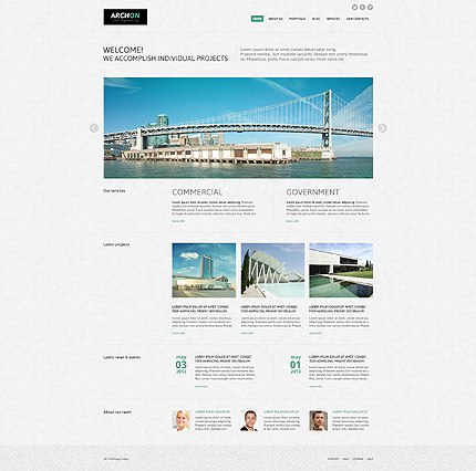 Joomla Main Page preview