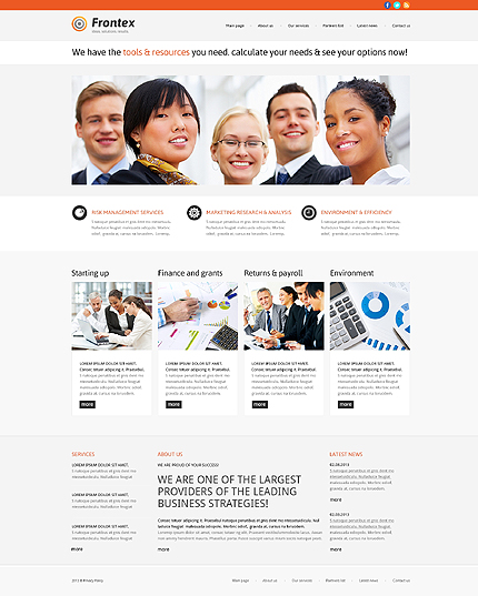 Website Template #45705