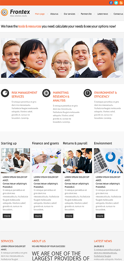 Website Template #45705