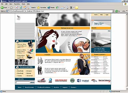 Website Template #4673