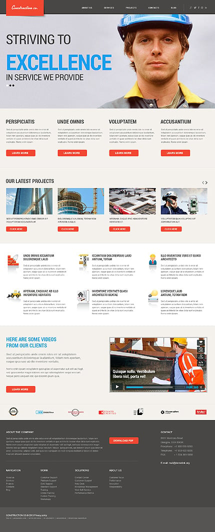 WordPress main photoshop screenshot