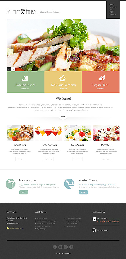 Joomla Main Page preview