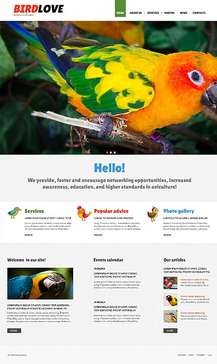 Joomla Main Page preview