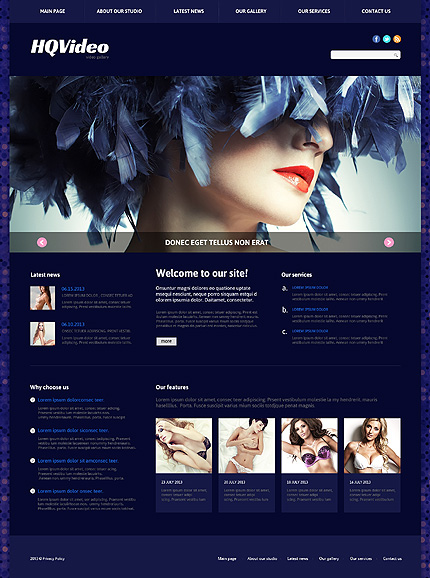 Joomla Main Page preview