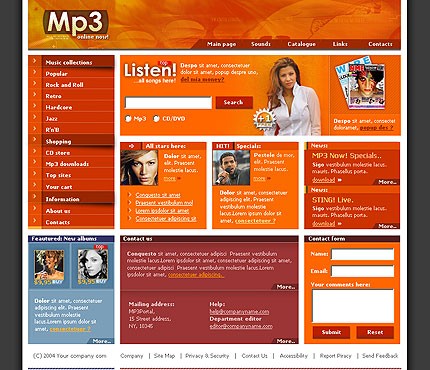 Website Template #4840