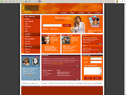 Website Template #4840
