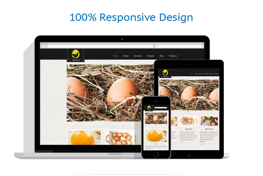 Agriculture Website Template