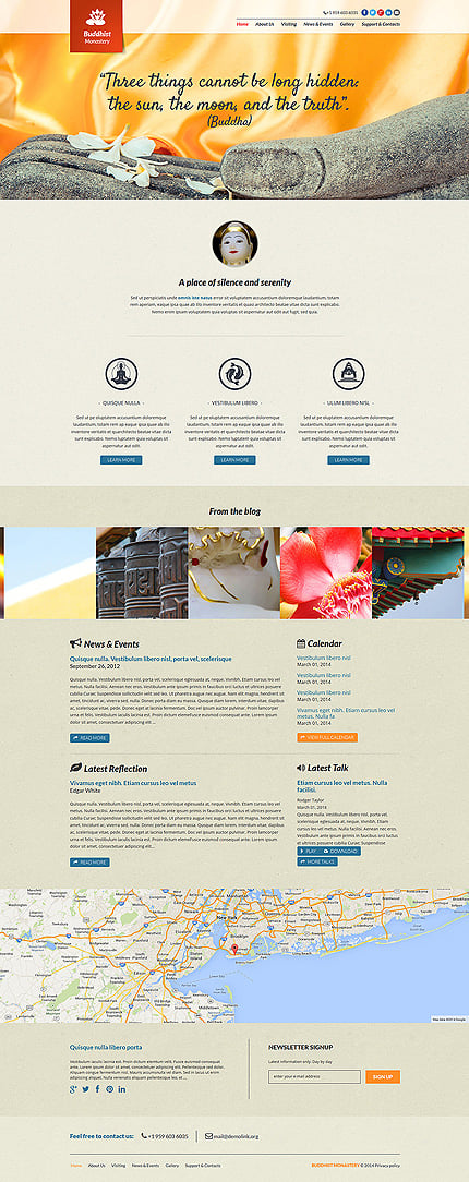 Joomla Main Page preview