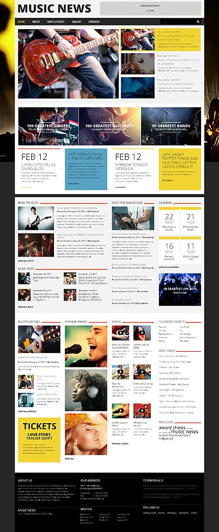 WordPress main photoshop screenshot