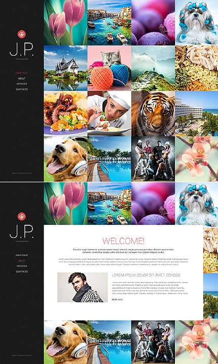 ADOBE PHOTOSHOP HOMEPAGE SCREENSHOT