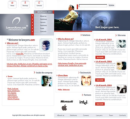 Website Template #4926