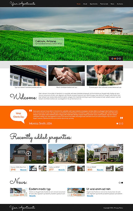 Joomla Main Page preview