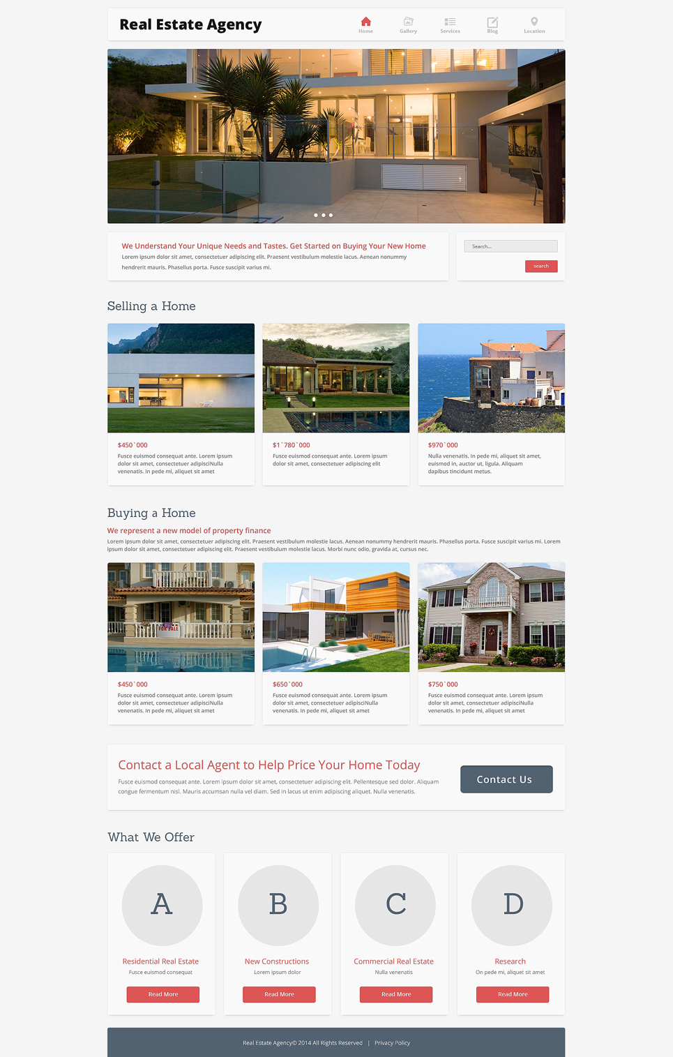 Home Bureau Joomla Template