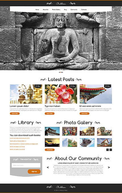 WordPress main photoshop screenshot