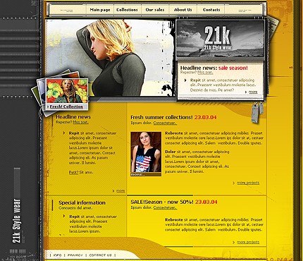 Website Template #5004