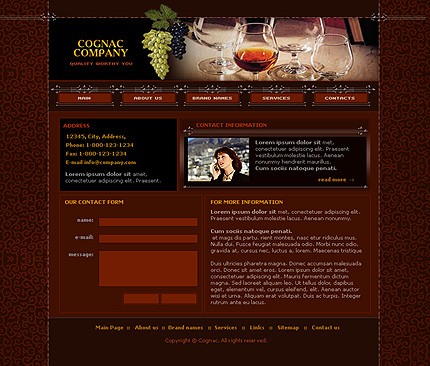 Website Template #5005