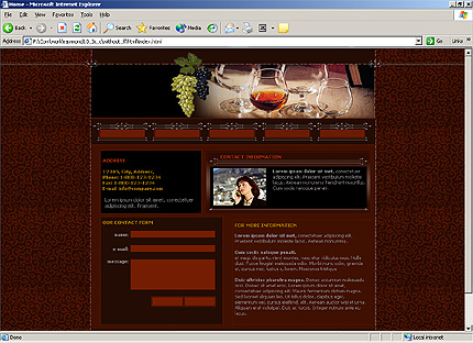 Website Template #5005
