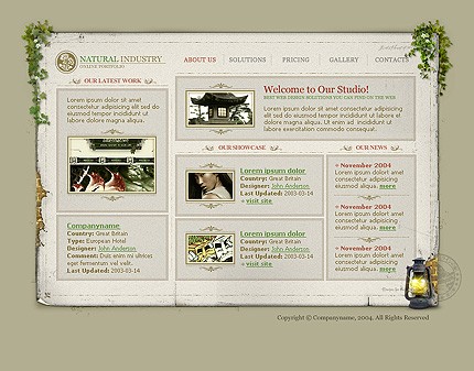 Website Template #5022