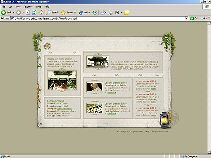 Website Template #5022