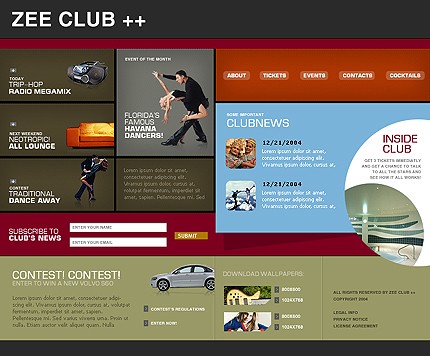 Website Template #5025