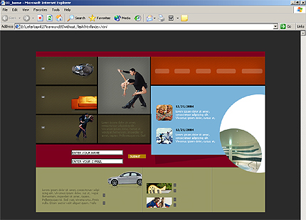 Website Template #5025