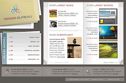 Website Template #5038