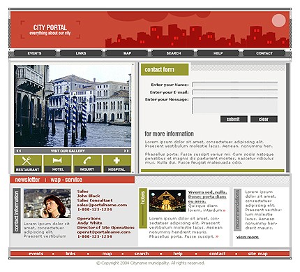 Website Template #5044