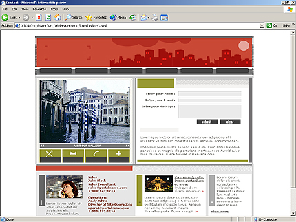 Website Template #5044
