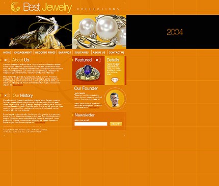Website Template #5054