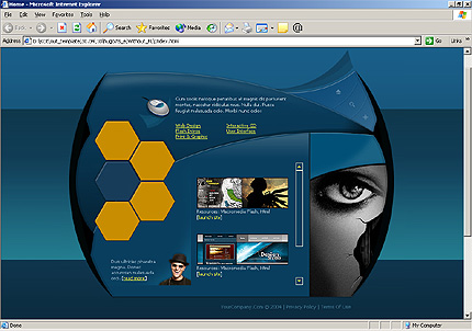 Website Template #5055
